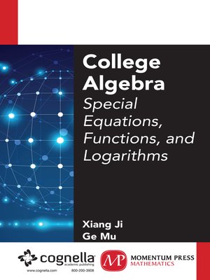 cover image of College Algebra